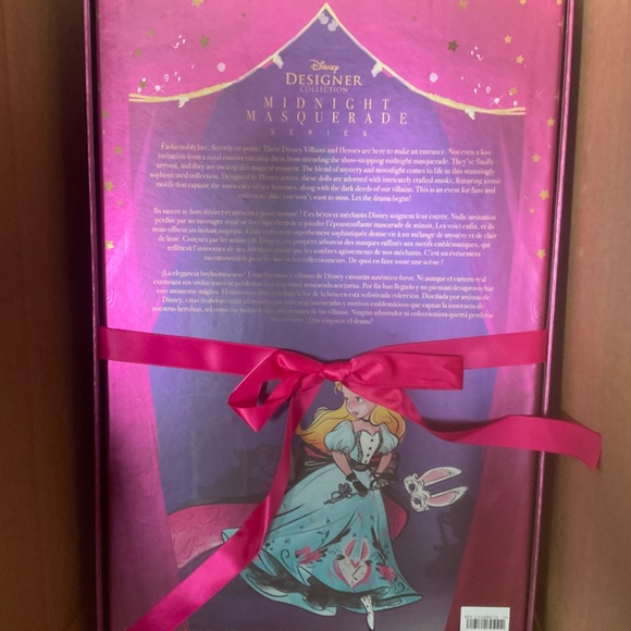DISNEY LTD ’ALICE from WONDERLAND ‘’ 12 in. MIDNIGHT MASQUARADE SERIES D23 - Picture 4 of 8